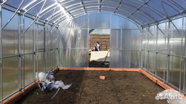 Теплица Павильон шириной 4м