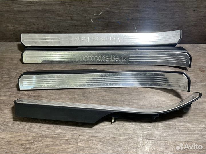 Накладки проемов Мерседес W221 long