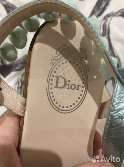Dior босоножки оригинальные 32