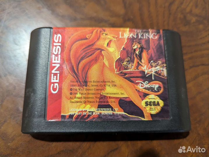 Lion king sega genesis us