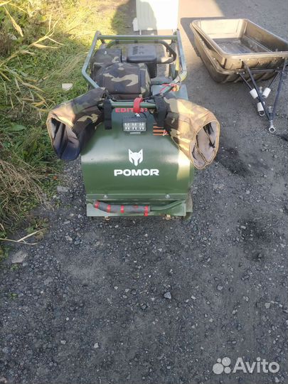 Мотобуксировщик мотособака 15 л с бу