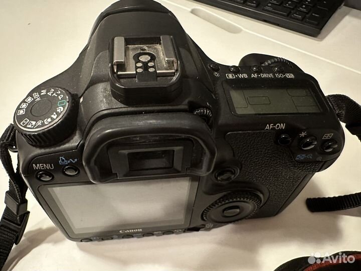 Зеркальный фотоаппарат canon 40d body на запчасти