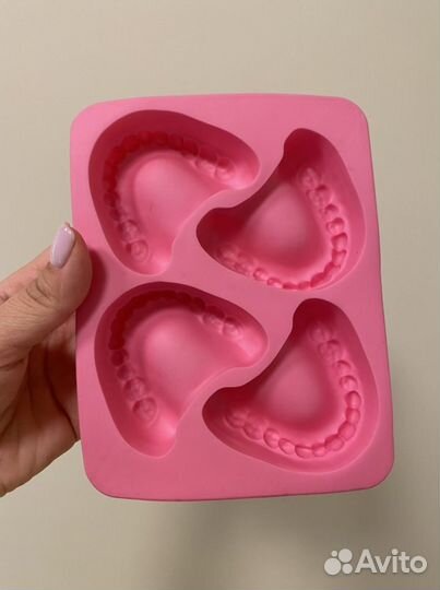 Форма силиконовая зубы