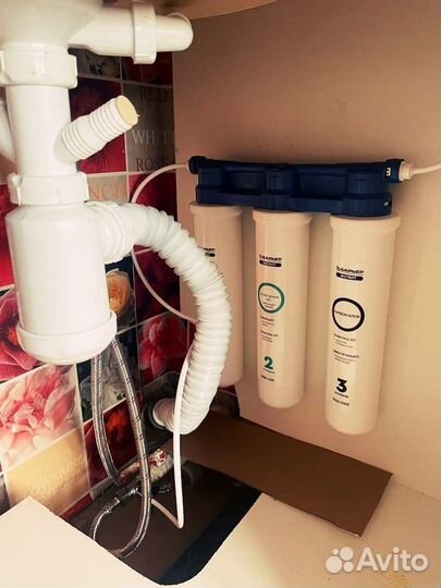 Фильтр для воды под мойку под ключ