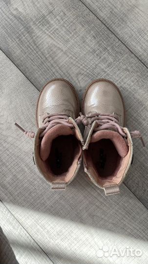 Продам ботинки для девочки, натуральная кожа