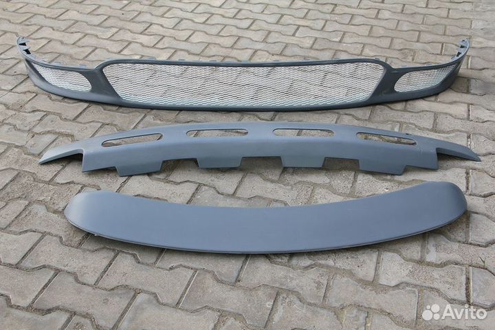 Юбка передняя Brabus для Mercedes ML W164