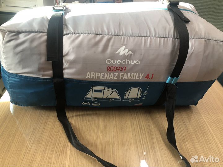 Палатка дуговая для кемпинга 4х местная