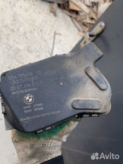 Заслонка дроссельная BMW X5 E70 X3 E83 Х5 Е70