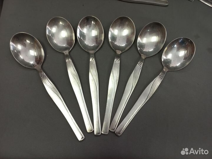 Набор столовых приборов Мельхиор СССР