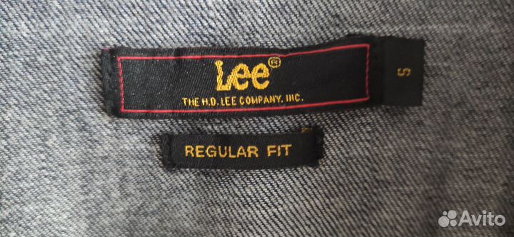 Рубашка джинсовая