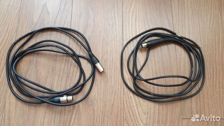 Микрофонные кабели XLR-XLR, XLR-Jack