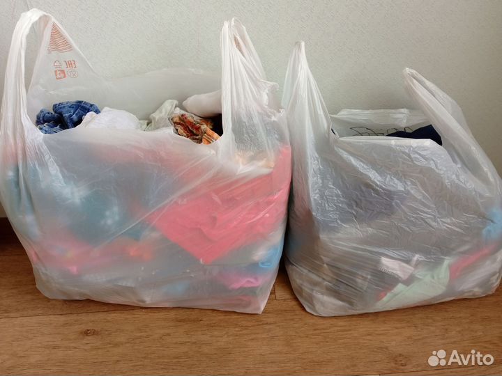 Вещи разные пакетами