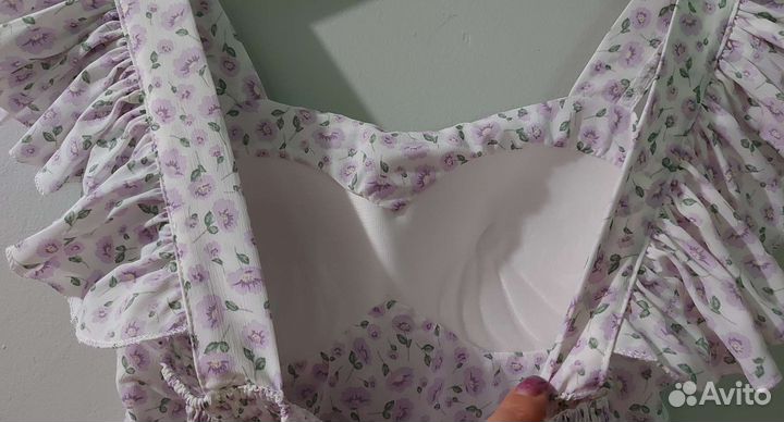 Летний укороченный топ