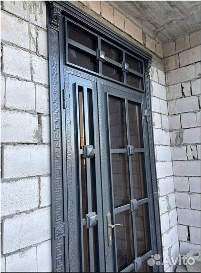 Ворота художественная ковка