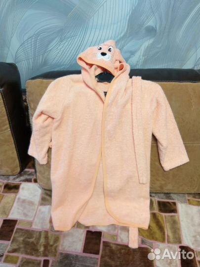 Халат для девочки 98