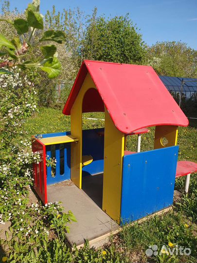 Детский игровой домик уличный бу