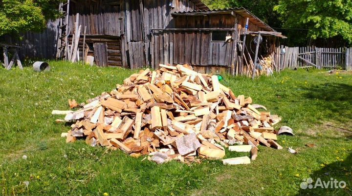 Дрова в укладку любого объема Березовые в Выборге