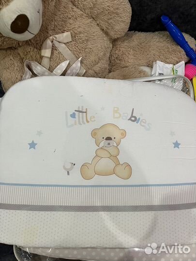 Бортики в кроватку с балдахином