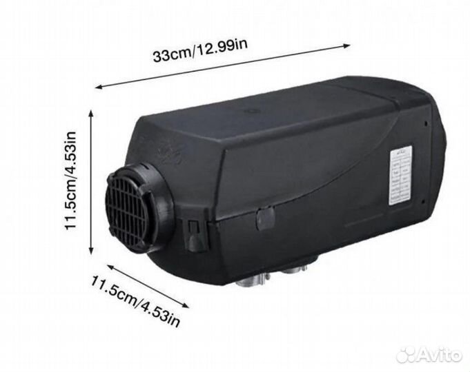 Автономный отопитель/сухой фен/ 12v и 24v. Установ