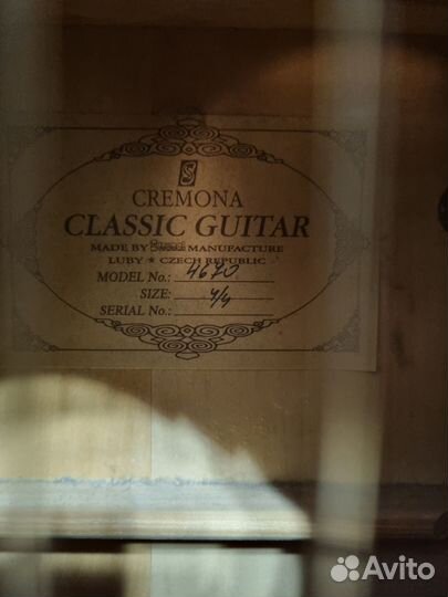 Акустическая гитара Cremona 4670