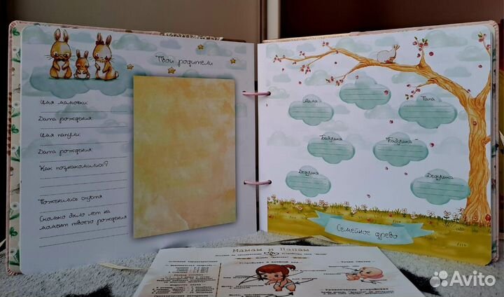 Фотоальбом детский ручной работы для девочки
