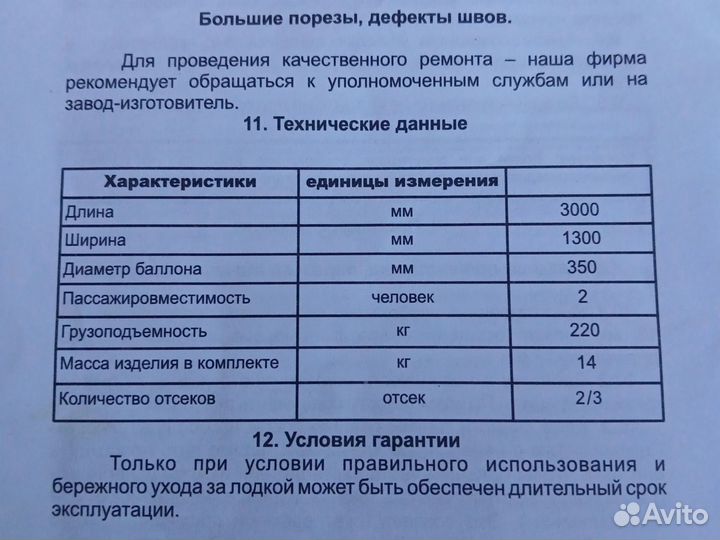Лодка пвх надувная