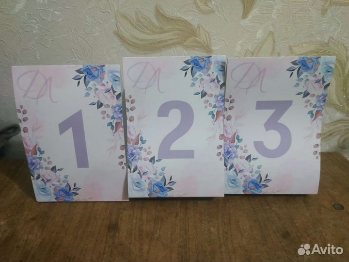 Номера на столы