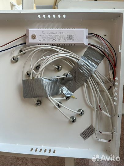 Люстра потолочная светодиодная бу