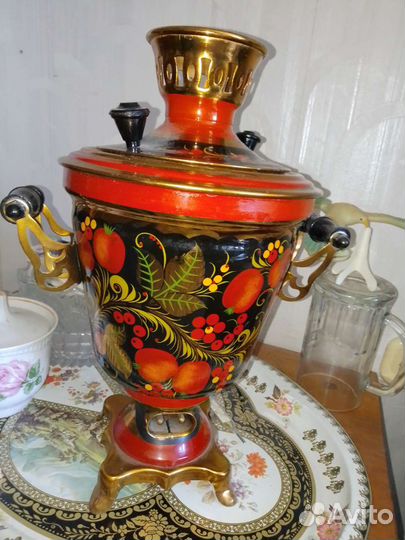 Самовар электрический расписной