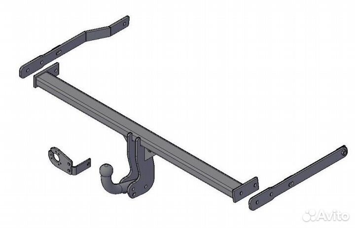 Фаркоп Renault Megane3 хэтчбек (комби) 5 дв. (с 20