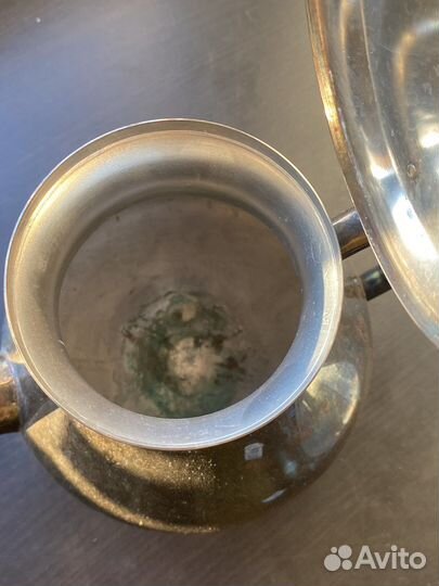 Кувшин чайник заварник Великобритания бронза