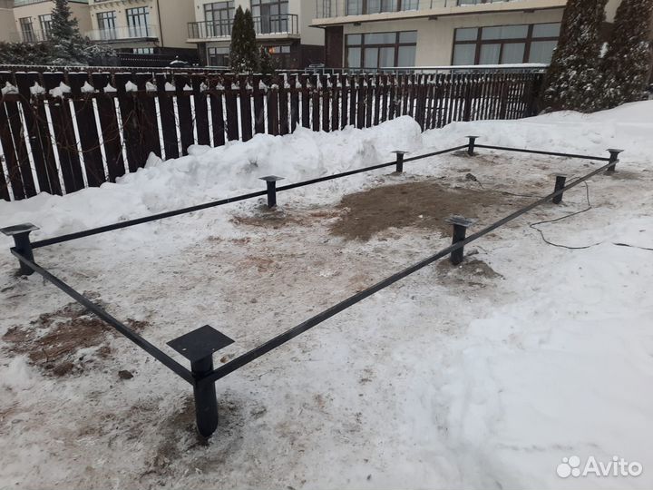Винтовые сваи для дома