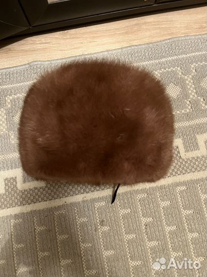 Норковая шапка мужская