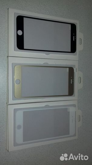 Защитное стекло 3D iPhone 5,6,7,8,10