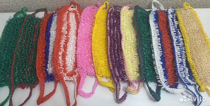 Мочалка,ручной работы