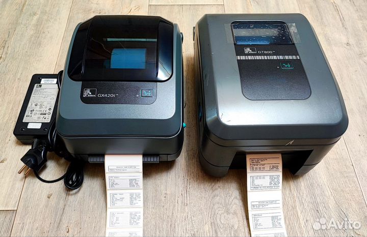 Термопринтер zebra gx420t