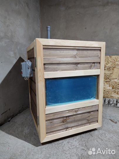 Коптильня холодного копчения с эл статикой на 130л