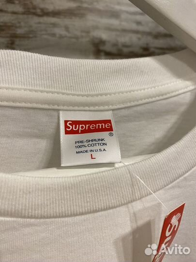 Лонгслив Supreme Box logo