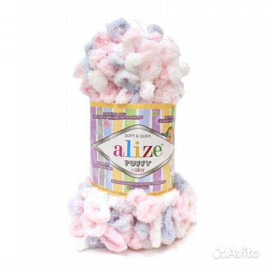 Пряжа Alize Puffy Color
