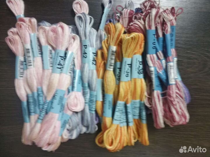 Нитки мулине Гамма Меланж