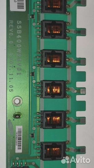 Ssb400w20v01 от samsung LE40A656