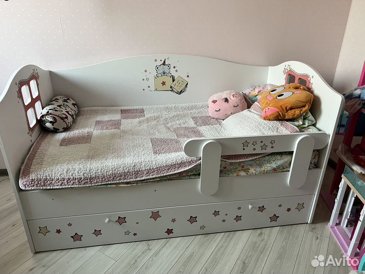 Кровать детская Клюква