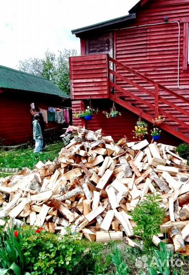 Дрова в укладку любого объема Березовые