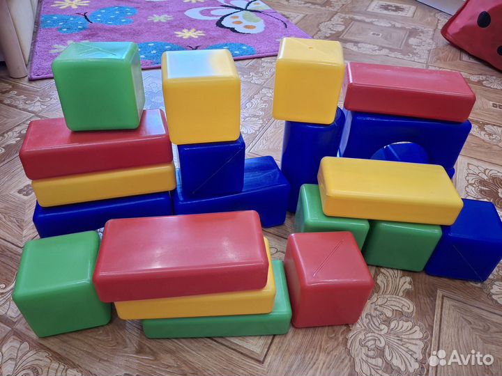 Кубики Полесье набор 34 шт