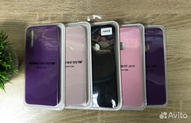 Чехол на huawei Y6/Y7/Y8 Silicone Case