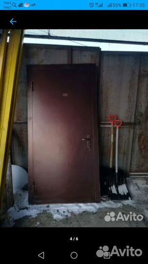 Дверь входная металлическая 960х2060