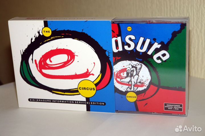 Erasure - The Circus (2011) Special EIS 2xCD+DVD