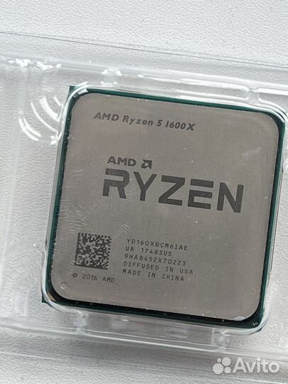 Процессор amd ryzen 5 1600x