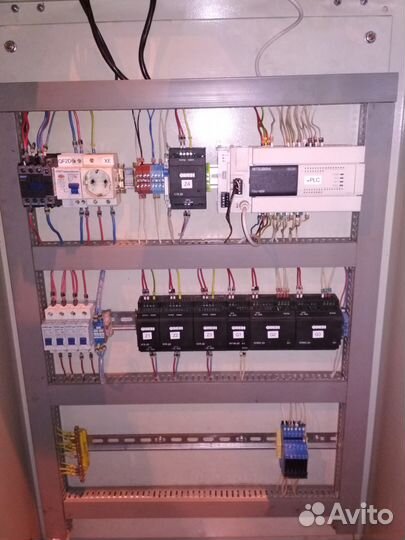 Программирование контроллеров Mitsubishi PLC и HMI