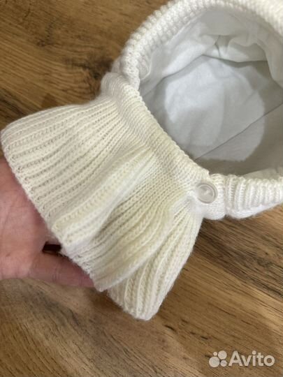 Шапка шлем осень-зима